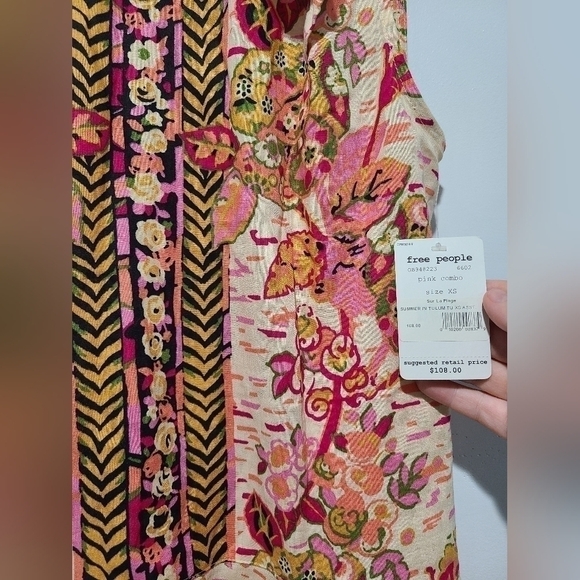 NWT Free People Summer in Tulum Top - Picture 3 of 6